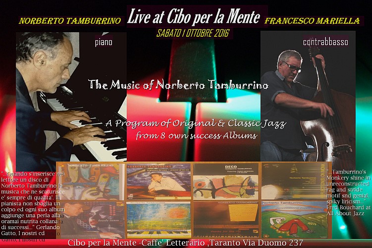 The Music of Norberto Tamburrino live at Cibo per la mente